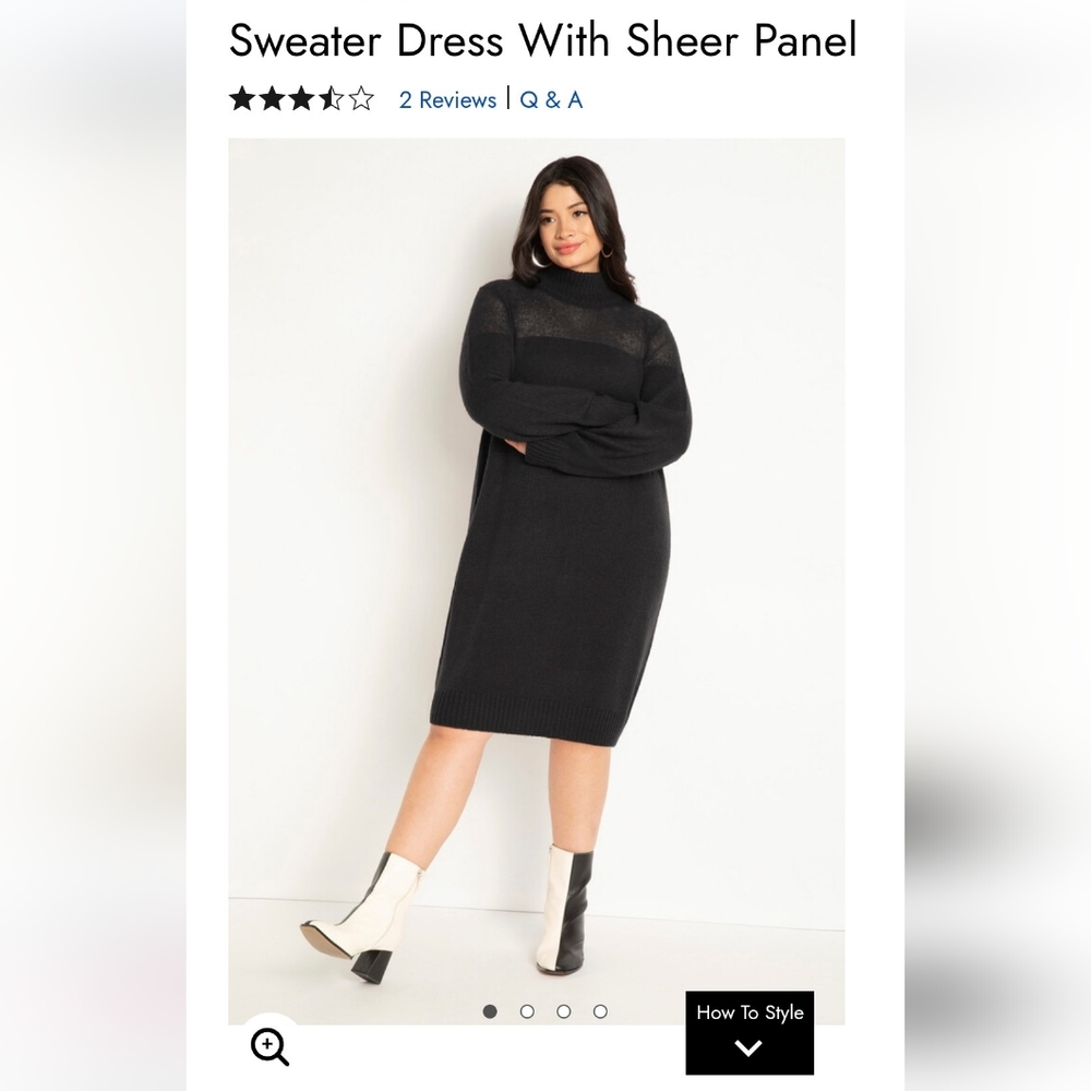 Eloquii Sweater Dress